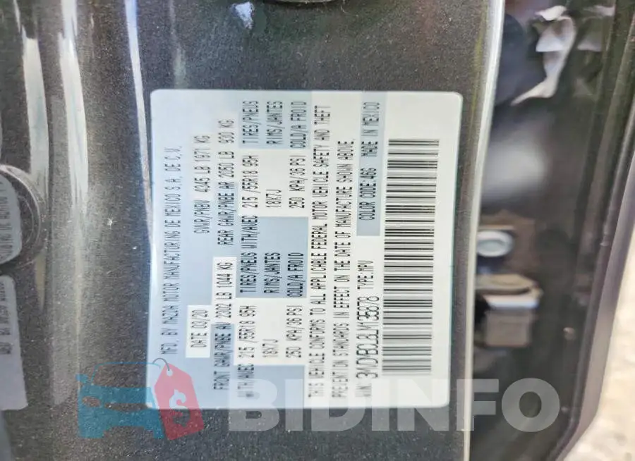 3MVDMBCL8LM135878 Photo# 14