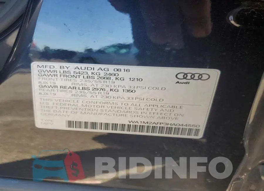 WA1M2AFP3HA044550 Photo# 14