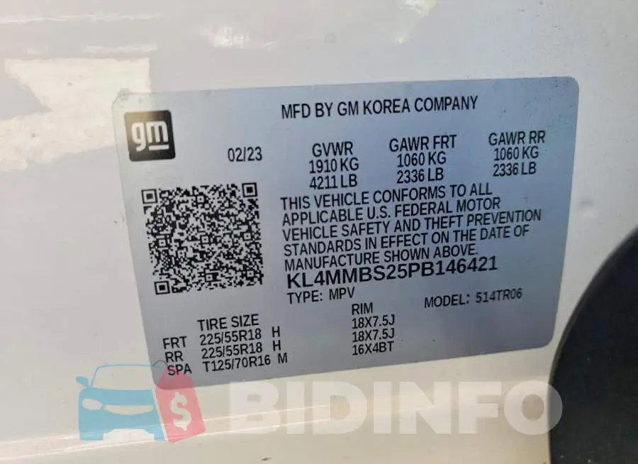 KL4MMBS25PB146421 Photo# 13