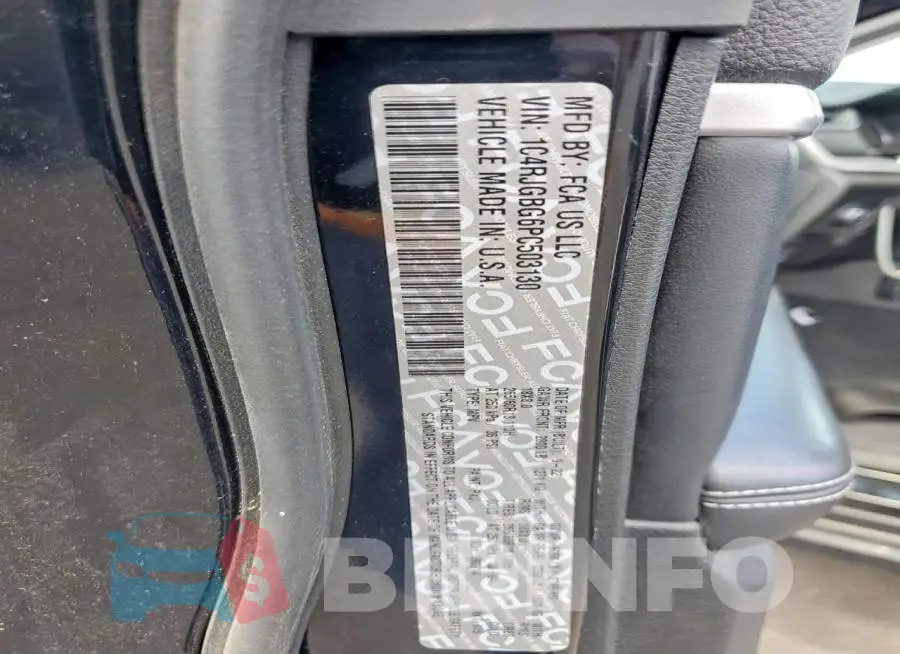 1C4RJGBG6PC503130 Photo# 13