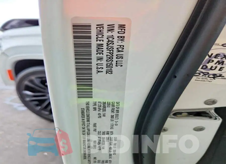 1C4SJSFP2RS150182 Photo# 13