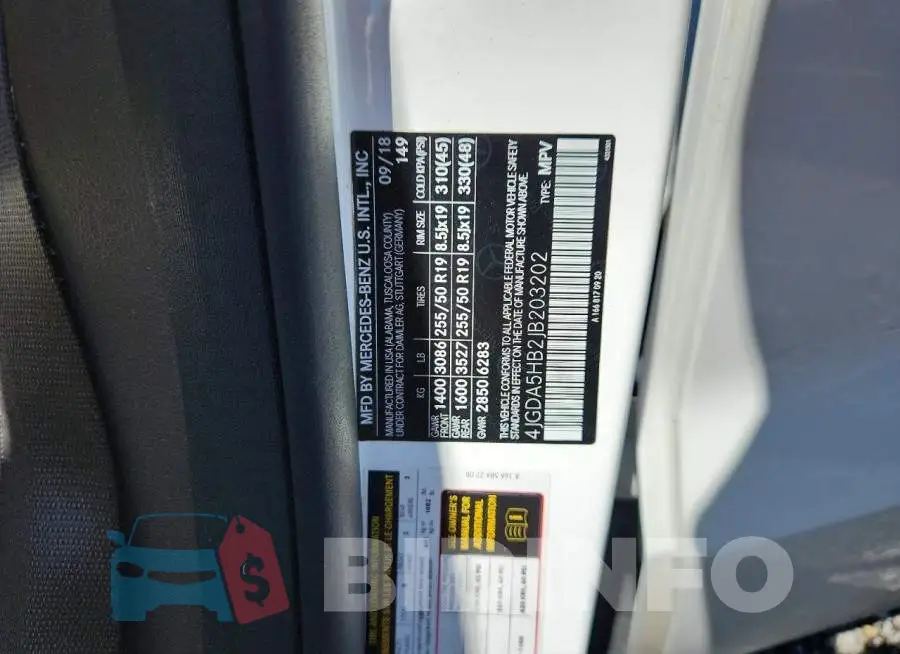 4JGDA5HB2JB203202 Photo# 13