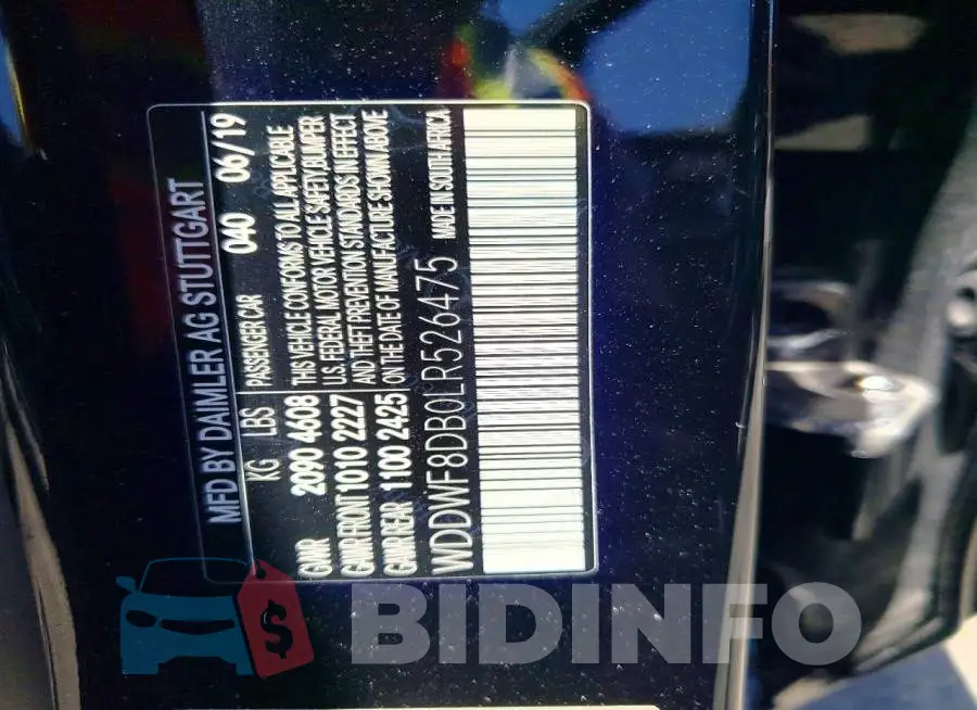 WDDWF8DB0LR526475 Photo# 13