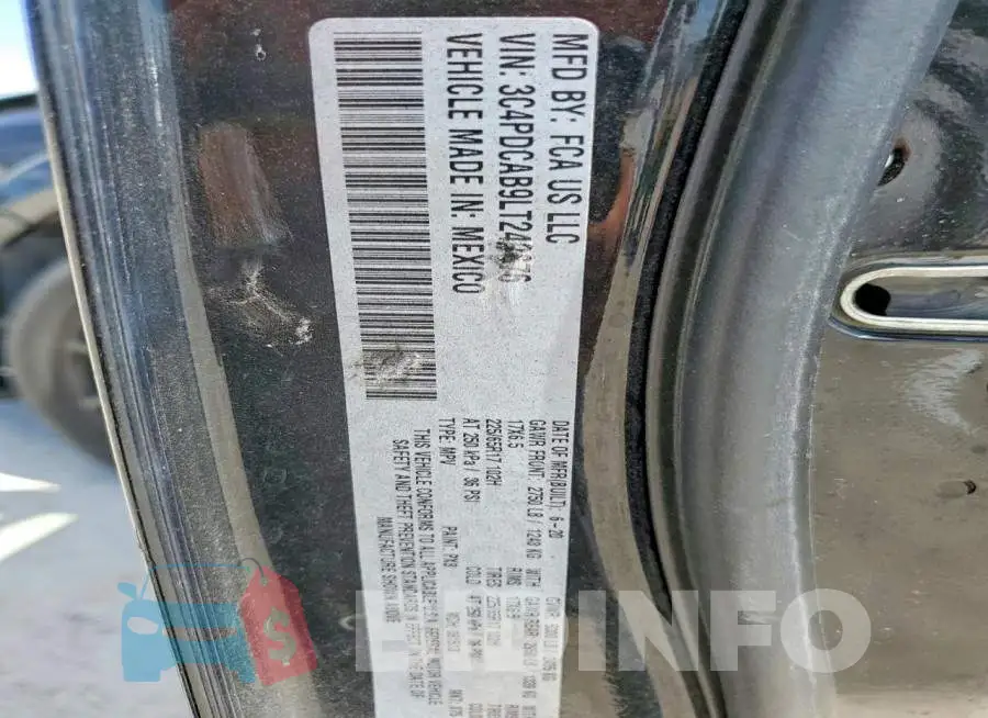3C4PDCAB9LT249876 Photo# 12