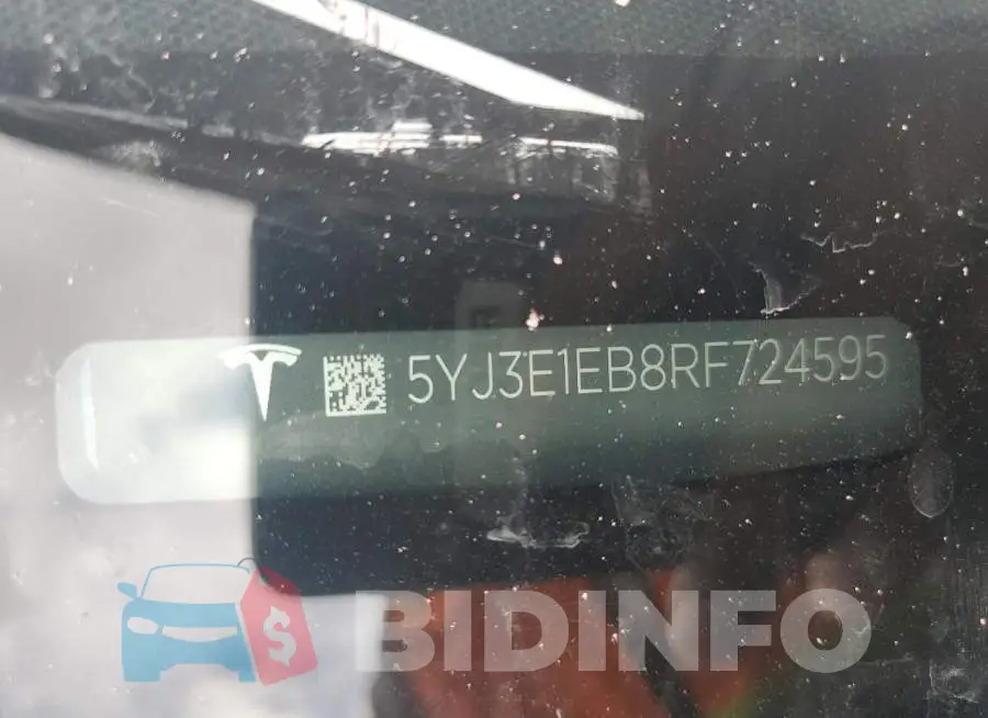 5YJ3E1EB8RF724595 Photo# 12