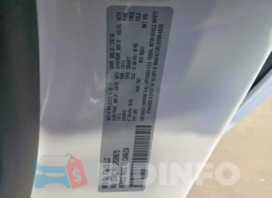 2C4RC1BG1SR599675 Photo# 13