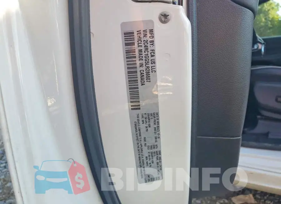 2C4RC1GG5LR286607 Photo# 13