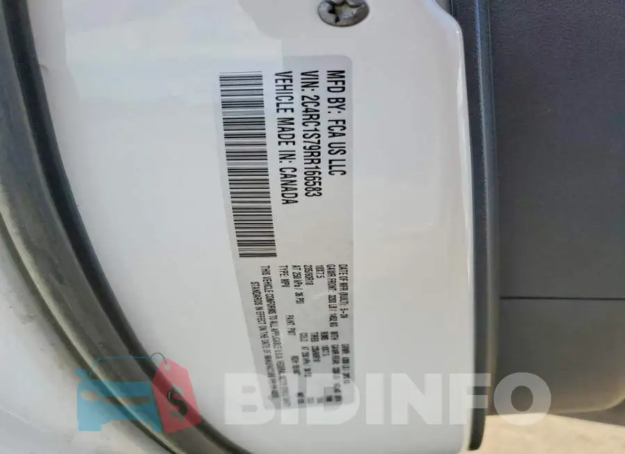 2C4RC1S79RR166583 Photo# 13