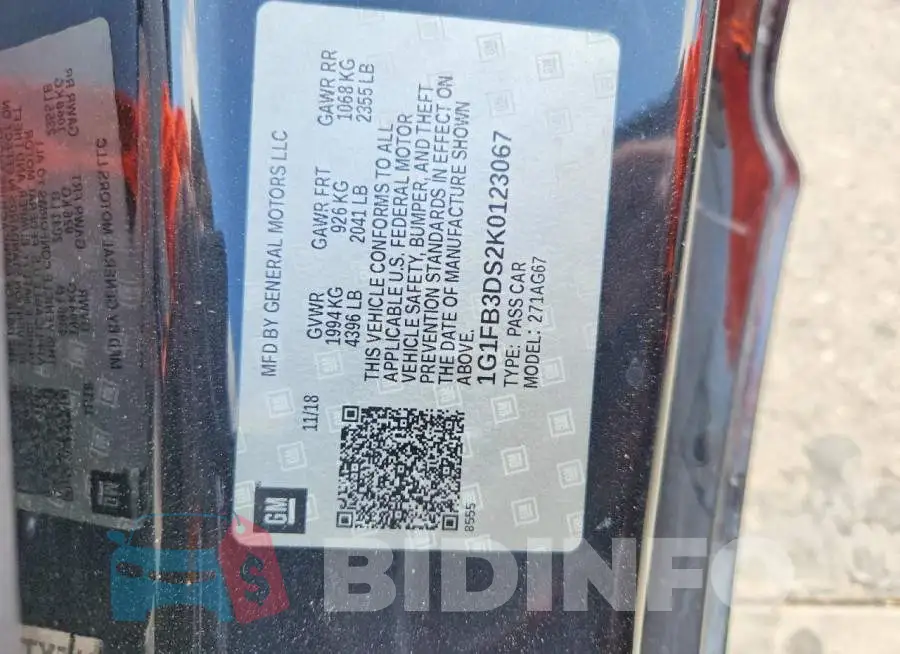 1G1FB3DS2K0123067 Photo# 12