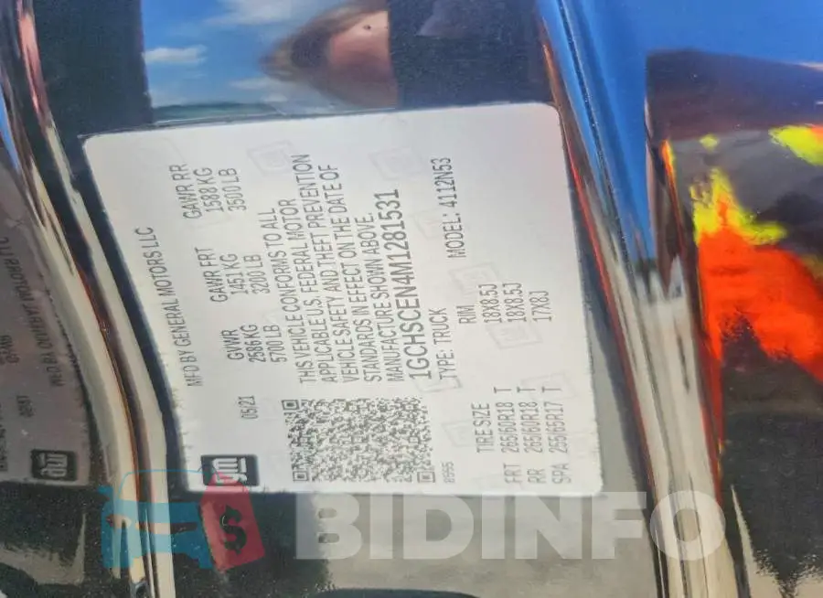 1GCHSCEN4M1281531 Photo# 12