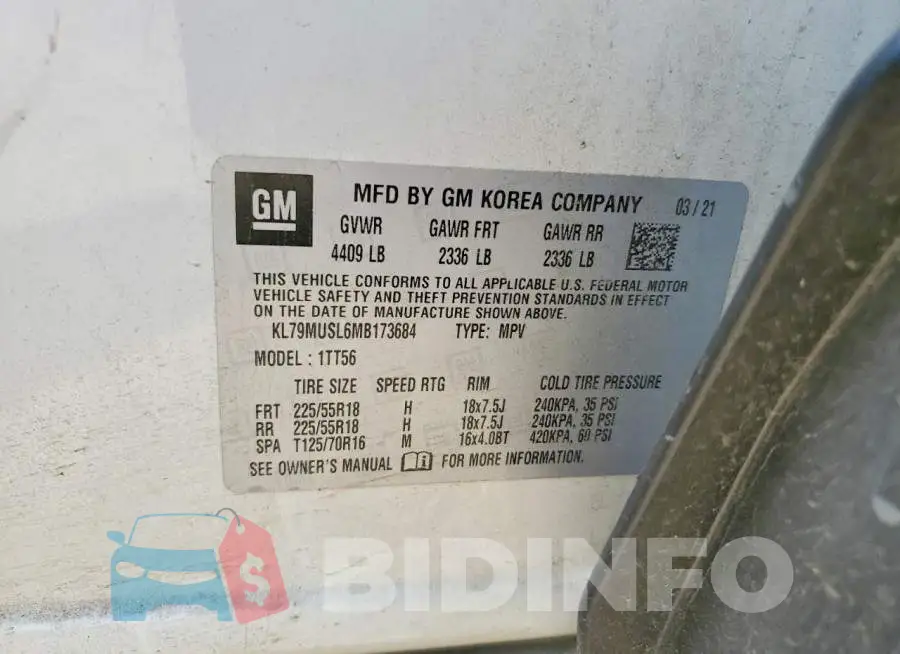 KL79MUSL6MB173684 Photo# 13