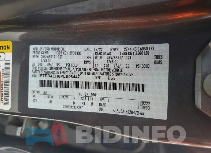 1FTER4EH6PLE08447 Photo# 12