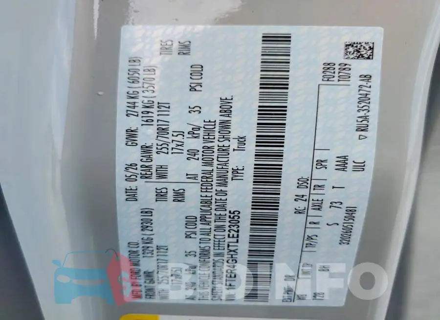 1FTER4GHXTLE23055 Photo# 12