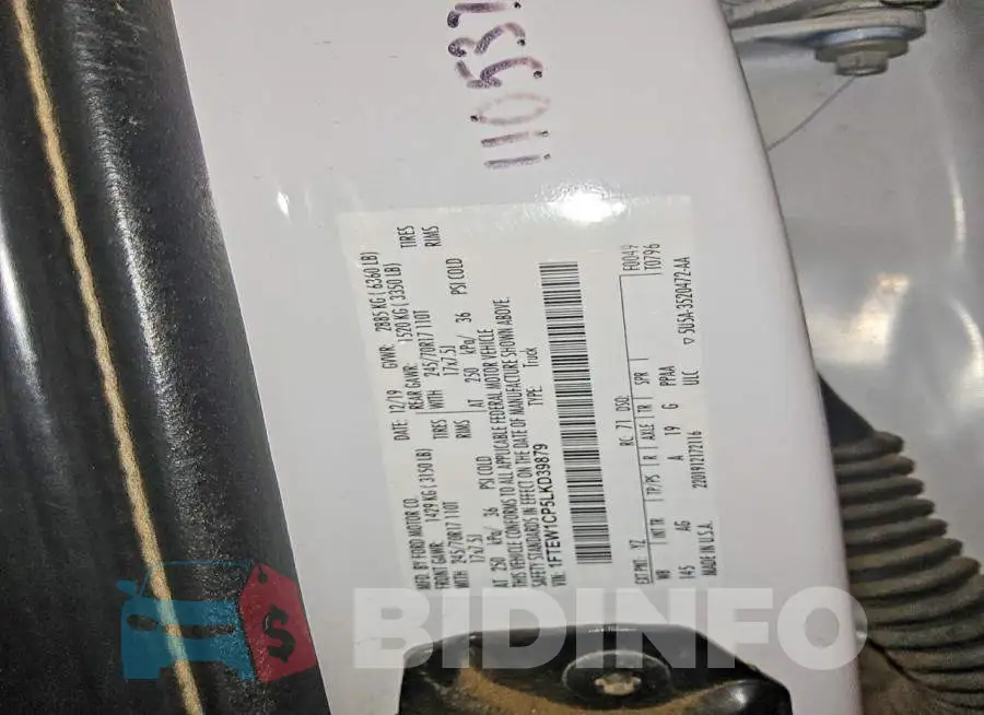 1FTEW1CP5LKD39879 Photo# 12