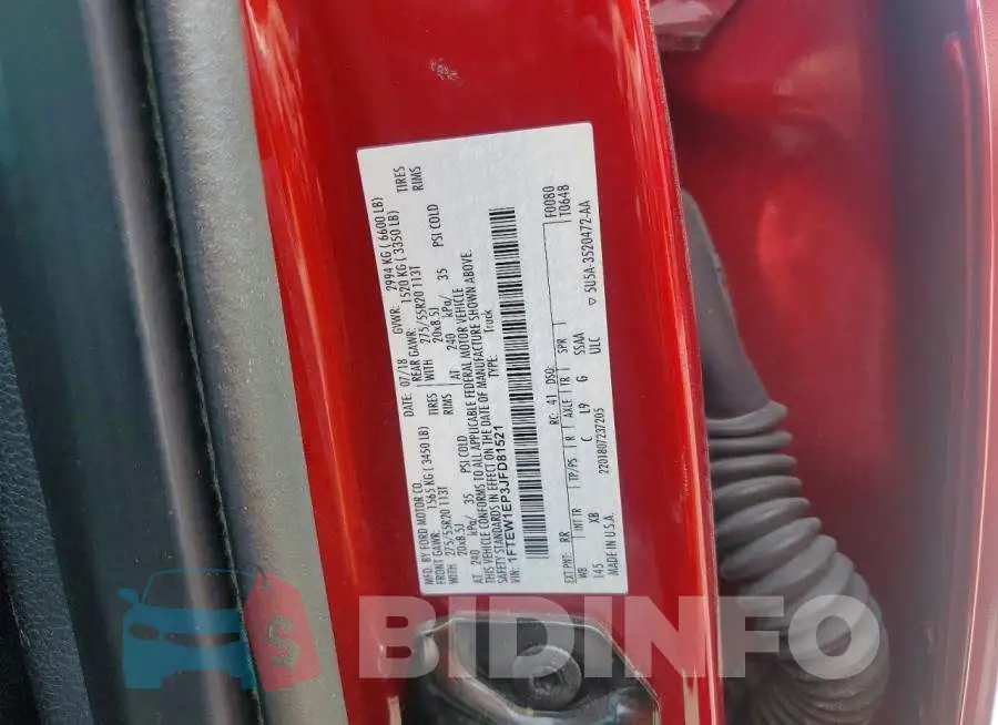 1FTEW1EP3JFD81521 Photo# 12