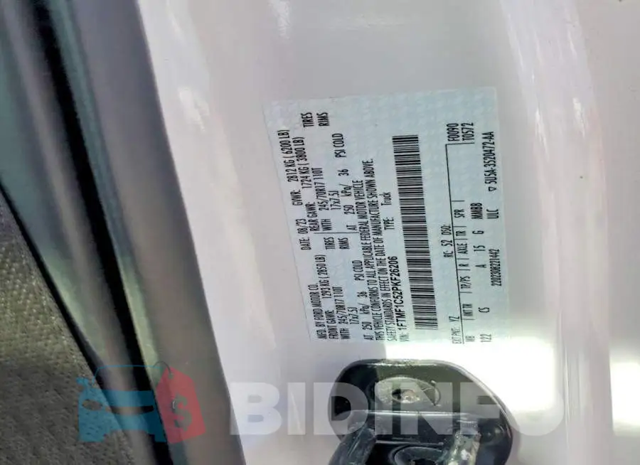 1FTMF1C52PKF26206 Photo# 13