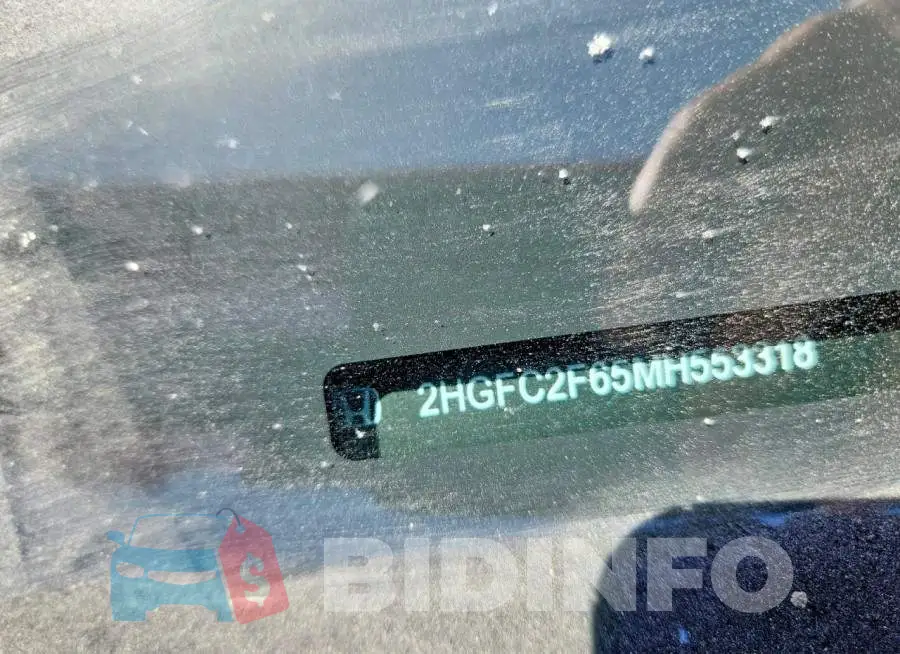 2HGFC2F65MH553318 Photo# 13