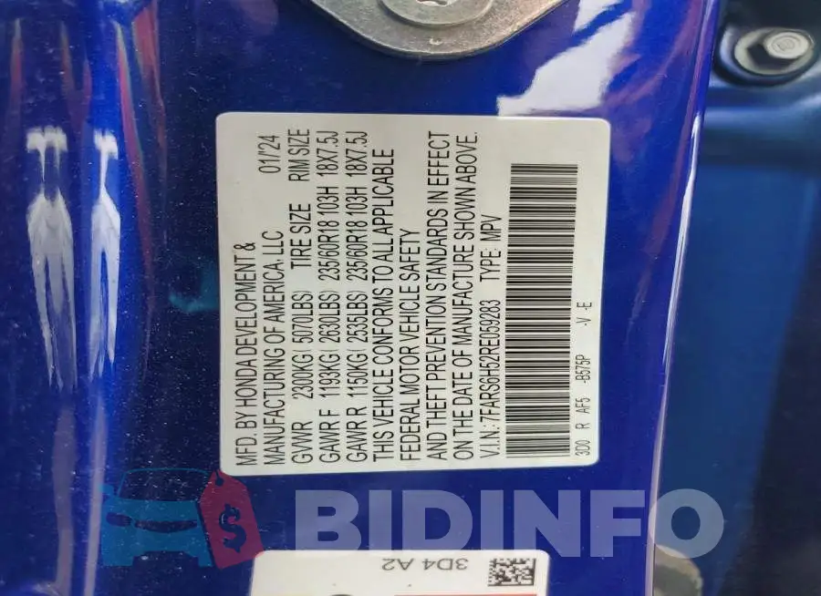 7FARS6H52RE059283 Photo# 13