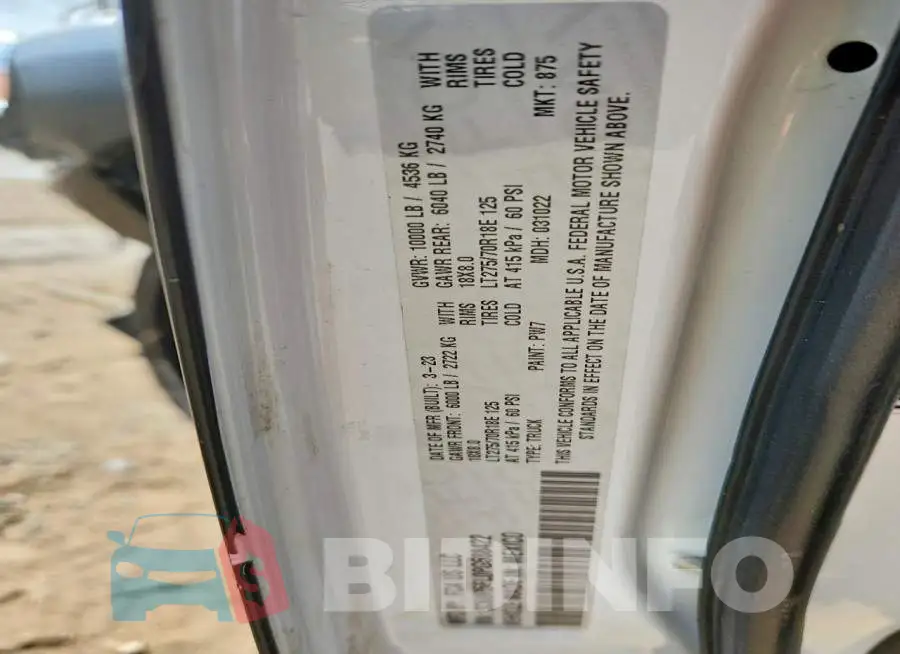 3C6UR5FL0PG588422 Photo# 12