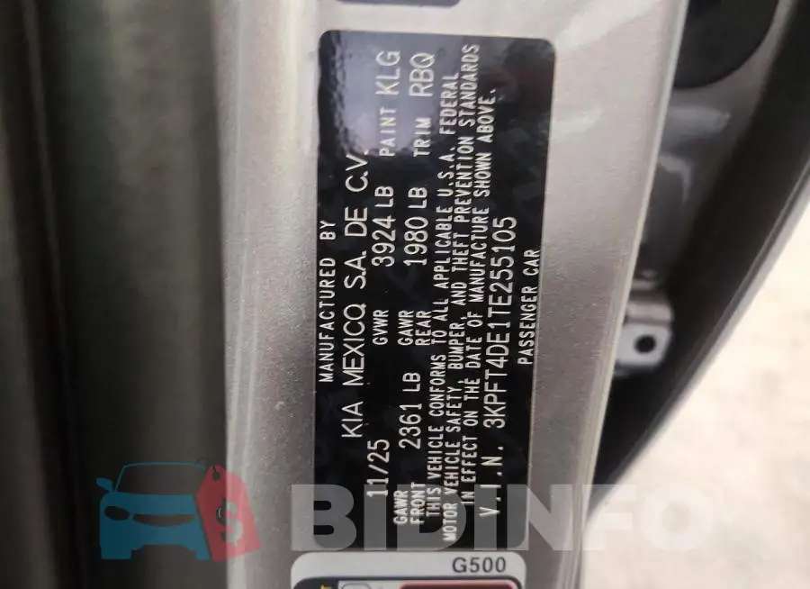 3KPFT4DE1TE255105 Photo# 12