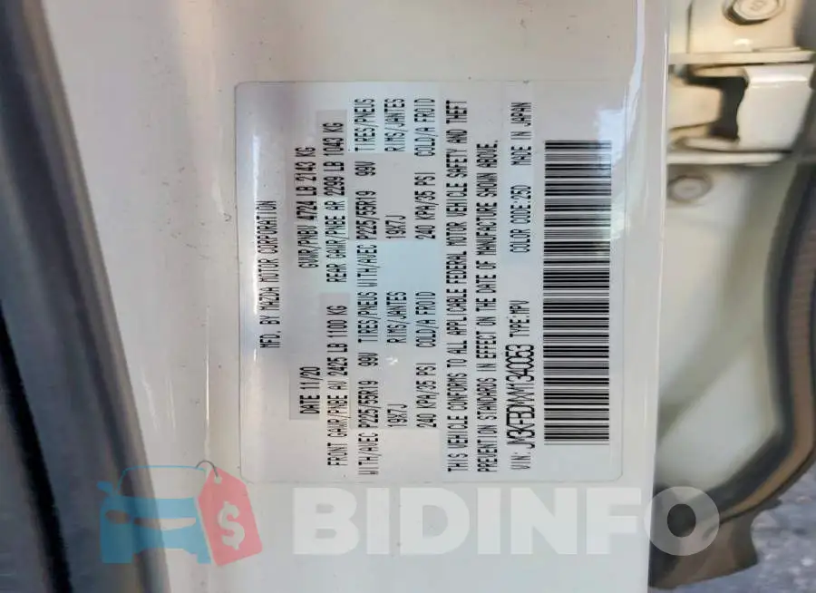 JM3KFBDMXM1340053 Photo# 13