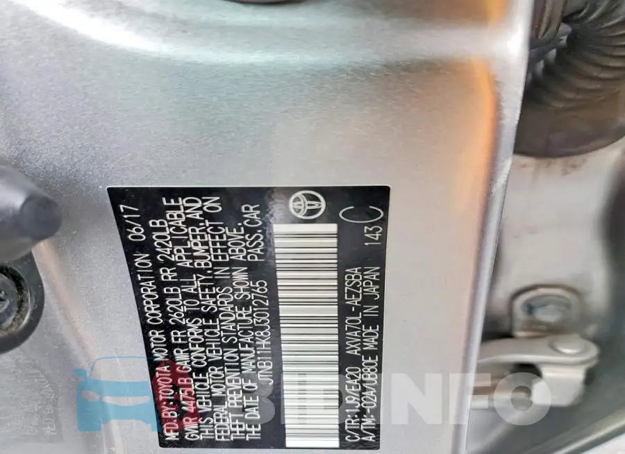 JTNB11HK8J3012765 Photo# 13