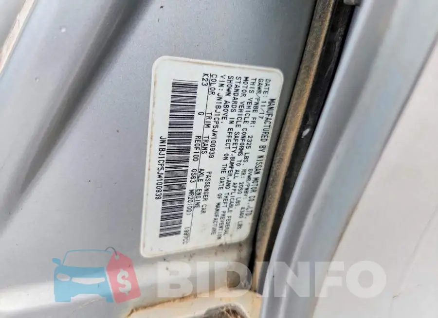 JN1BJ1CP5JW100939 Photo# 12