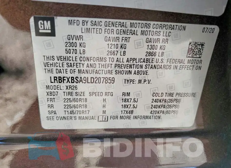 LRBFXBSA9LD207859 Photo# 12