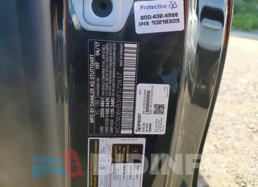 WDDWJ8HB3HF570617 Photo# 12