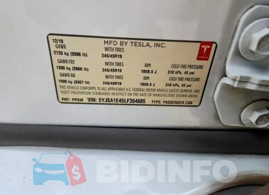5YJSA1E45LF364685 Photo# 13