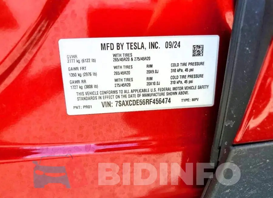 7SAXCDE56RF456474 Photo# 13