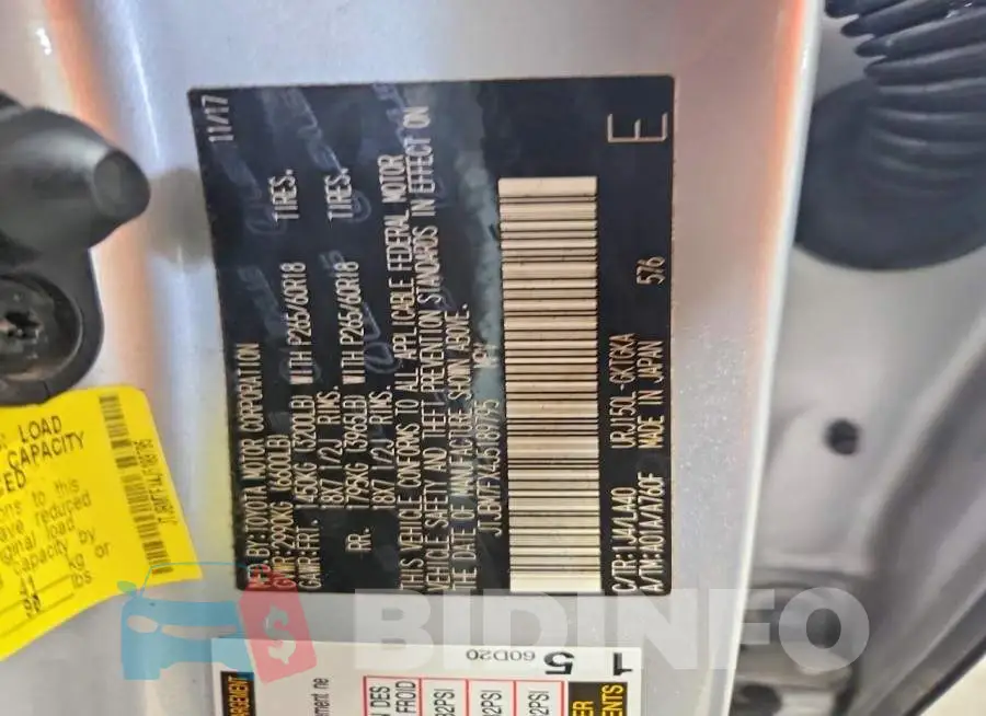 JTJBM7FX4J5189795 Photo# 14