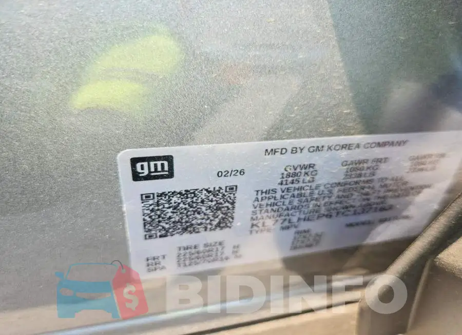 KL77LHEP6TC137163 Photo# 13
