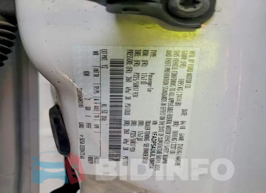 1FADP5AU6JL106034 Photo# 12