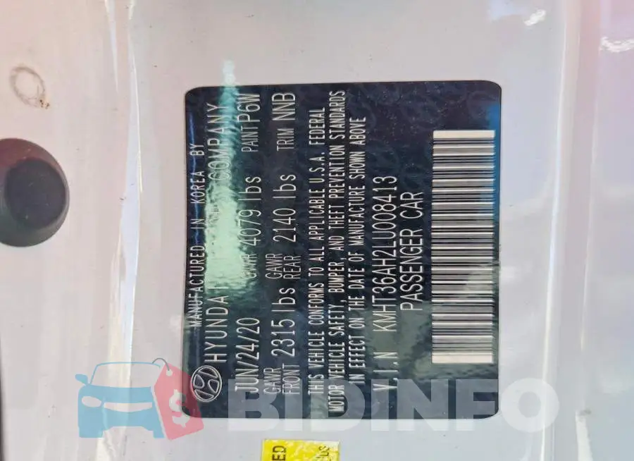 KMHT36AH2LU008413 Photo# 12