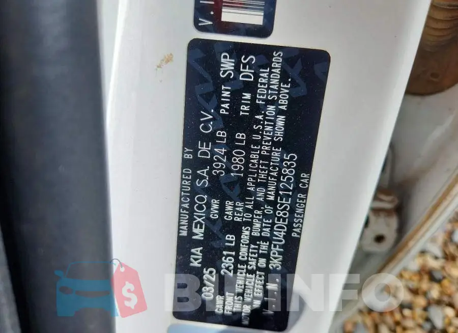 3KPFU4DE8SE125835 Photo# 12