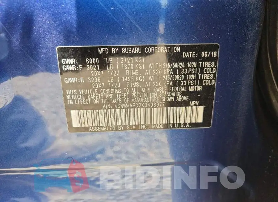 4S4WMAPD2K3408977 Photo# 12