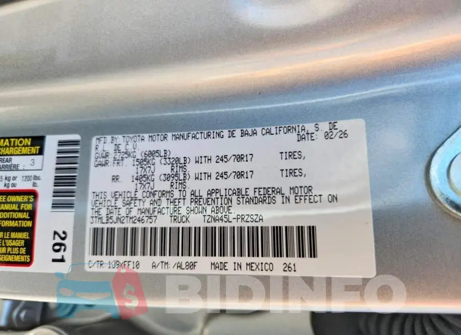 3TMLB5JN2TM246757 Photo# 13