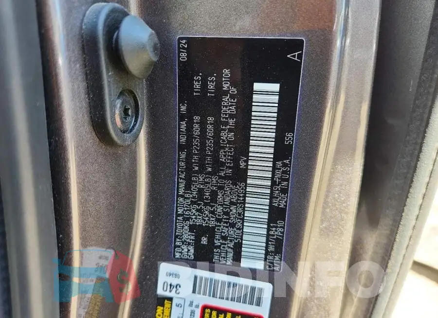 5TDESKFC3RS144956 Photo# 13
