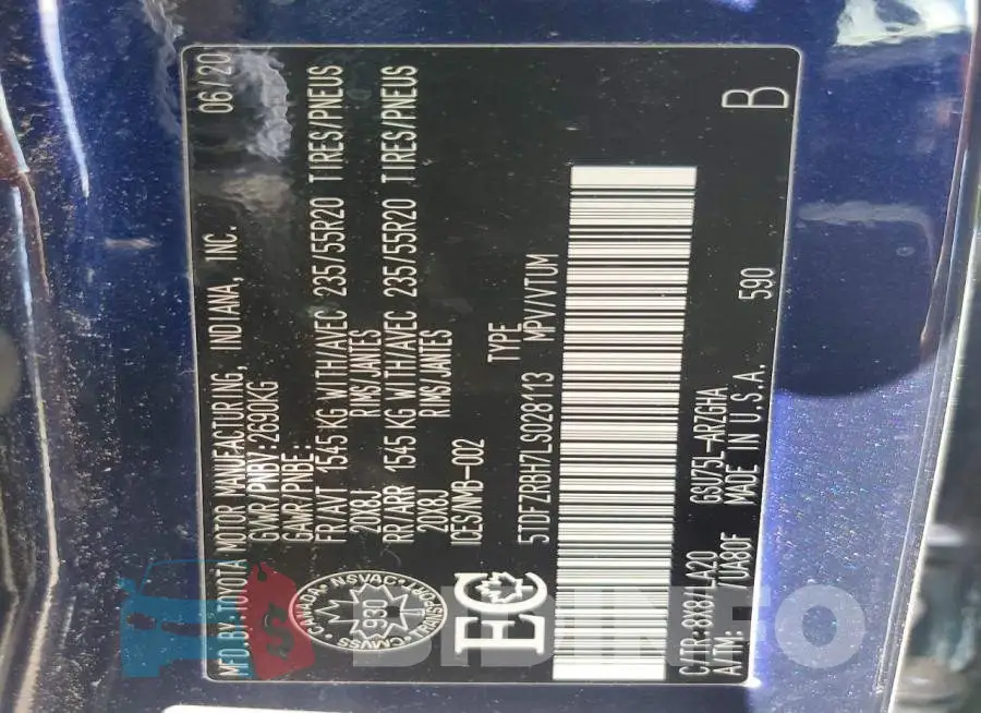 5TDFZRBH7LS028113 Photo# 13