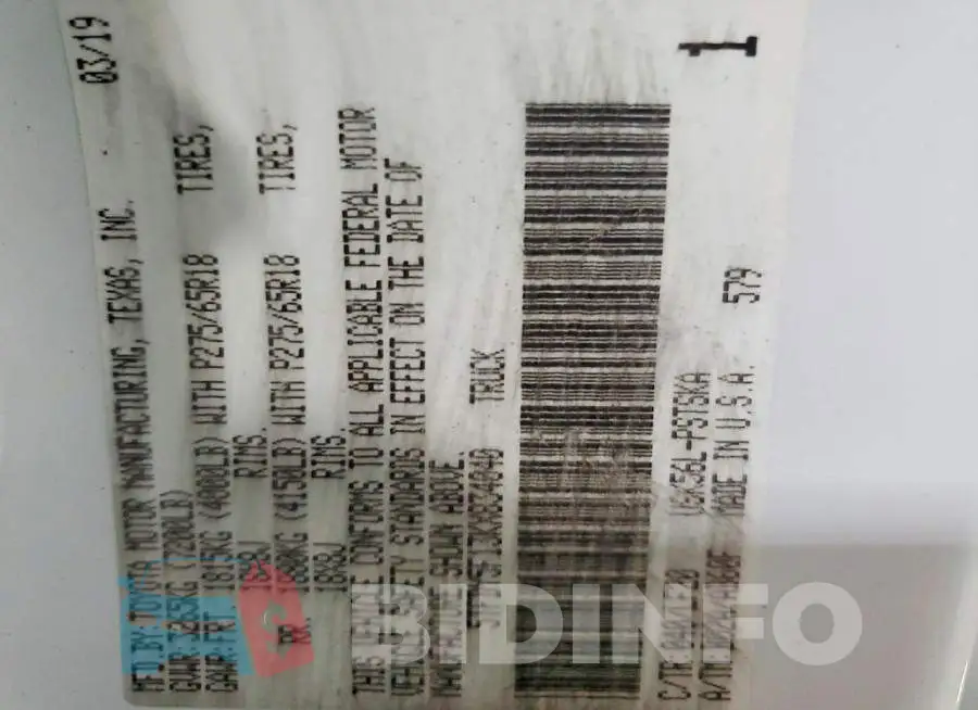 5TFDY5F13KX834040 Photo# 13