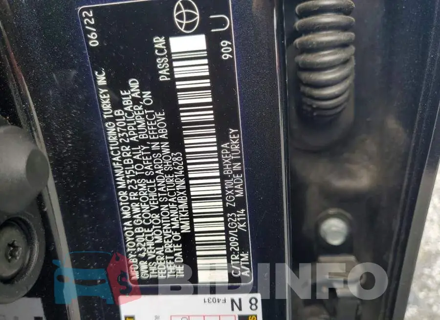NMTKHMBX1NR146283 Photo# 13