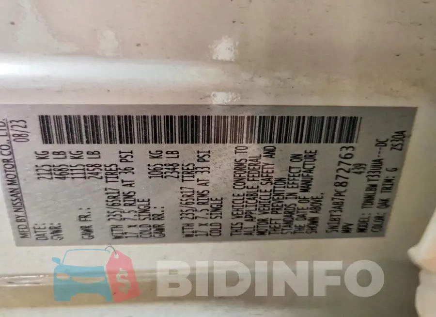 5N1BT3AB7PC872763 Photo# 13