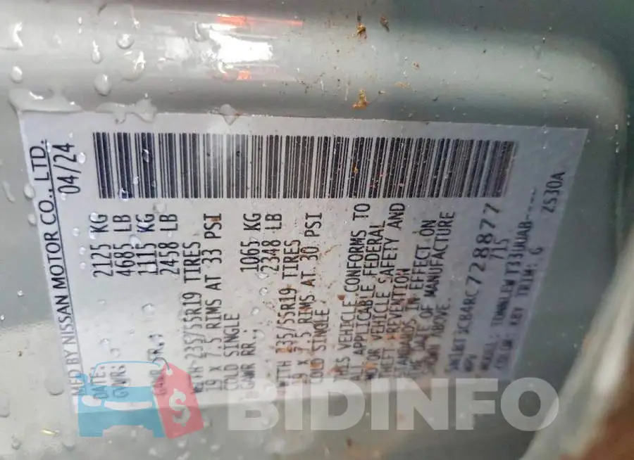 5N1BT3CB4RC728877 Photo# 12