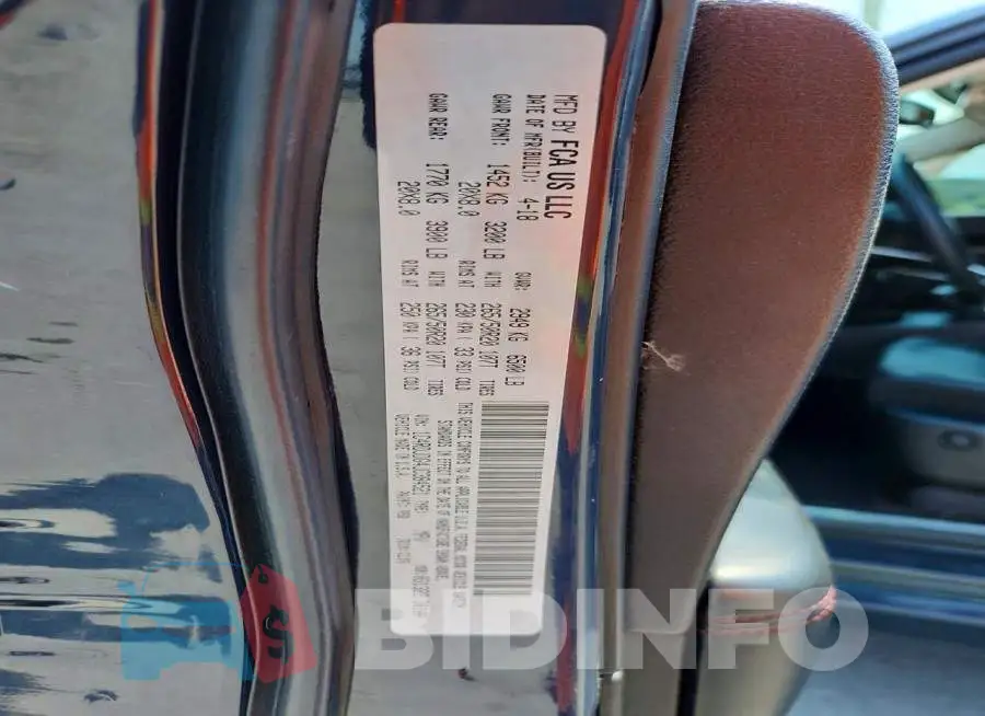 1C4RDJDG4JC384521 Photo# 14