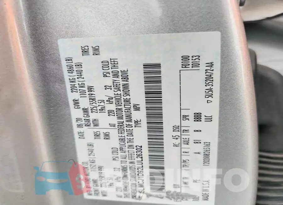 5LMCJ1D92LUL26302 Photo# 12