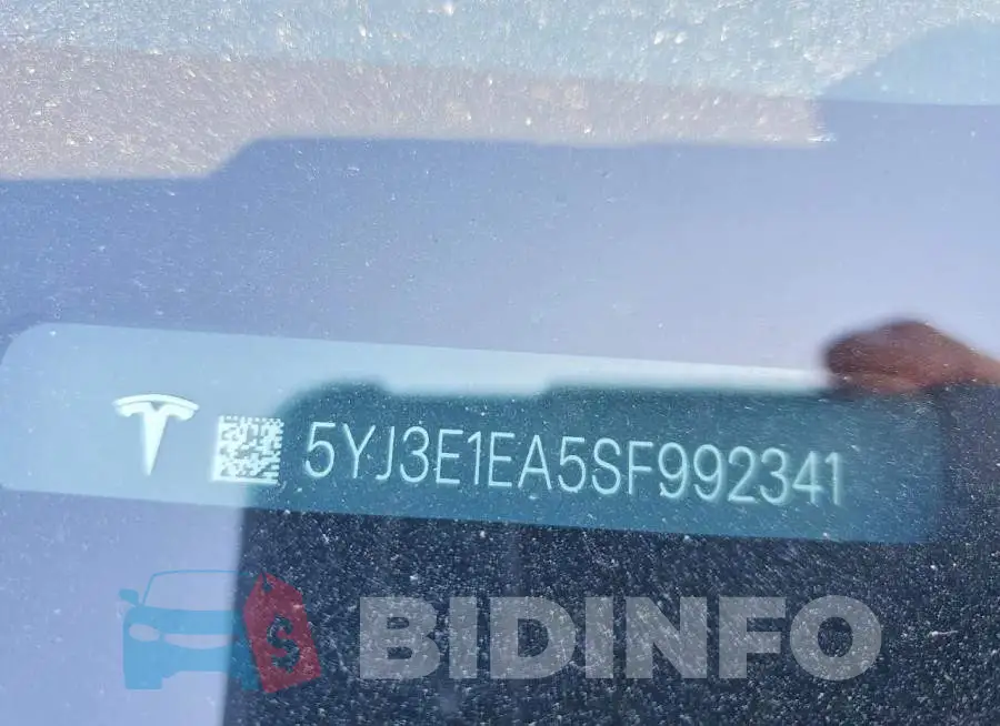 5YJ3E1EA5SF992341 Photo# 12