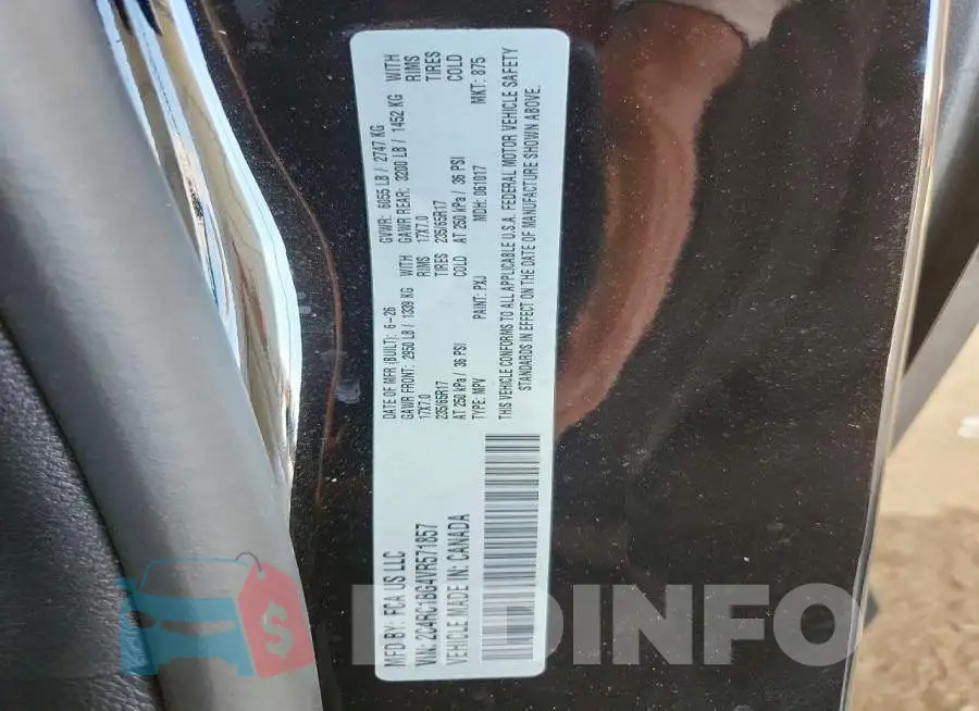2C4RC1BG4VR571857 Photo# 13