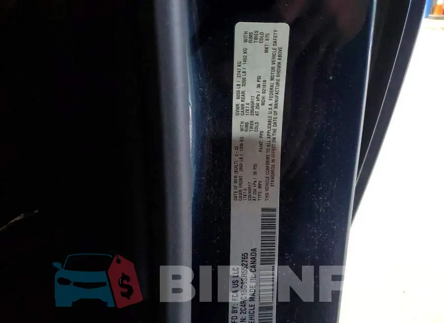 2C4RC1BG9SR552765 Photo# 13
