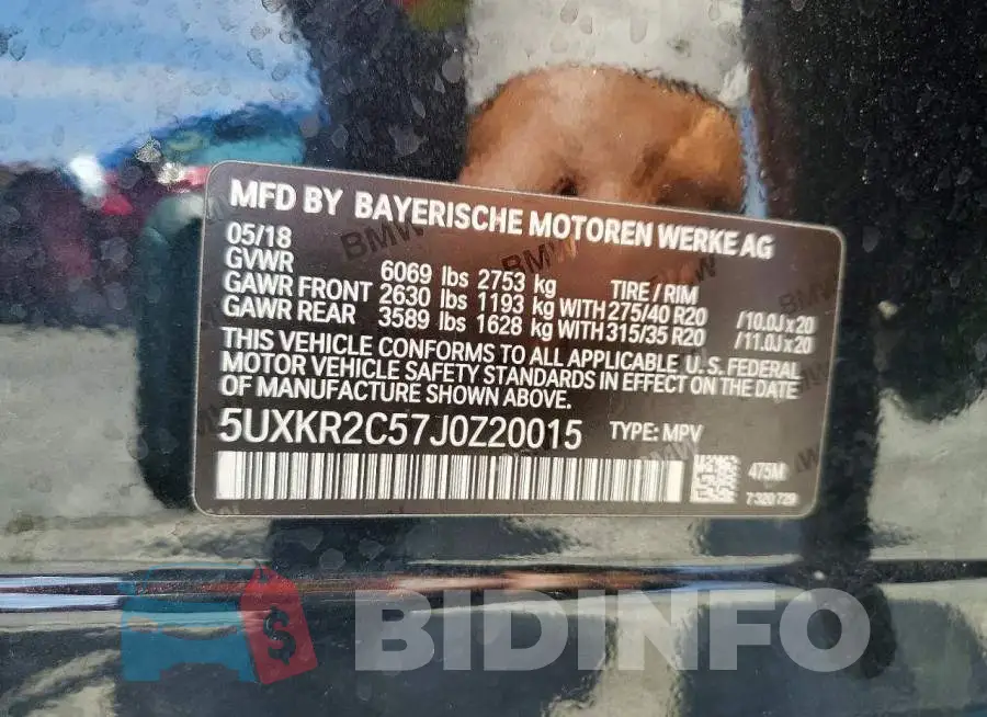 5UXKR2C57J0Z20015 Photo# 12